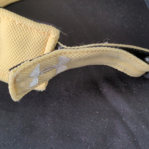 Under Armour Men's Yellow Adjuster Golf Visor Hat - Picture 8 of 8